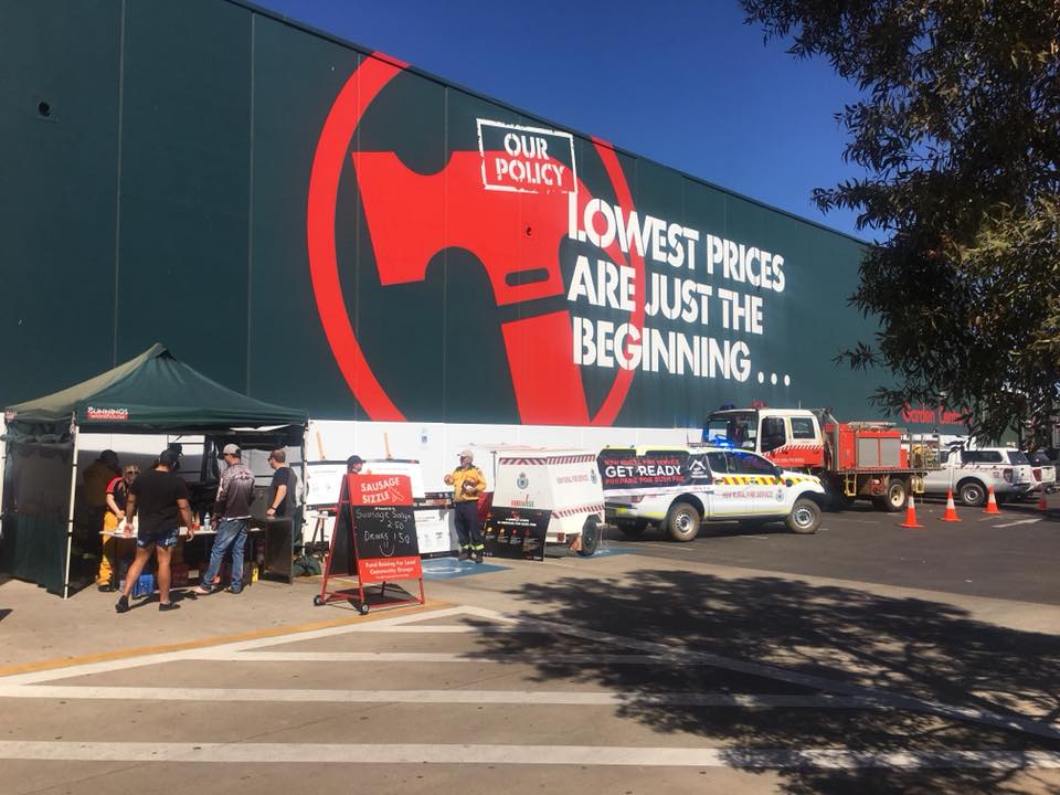 Orana Cadets At Bunnings