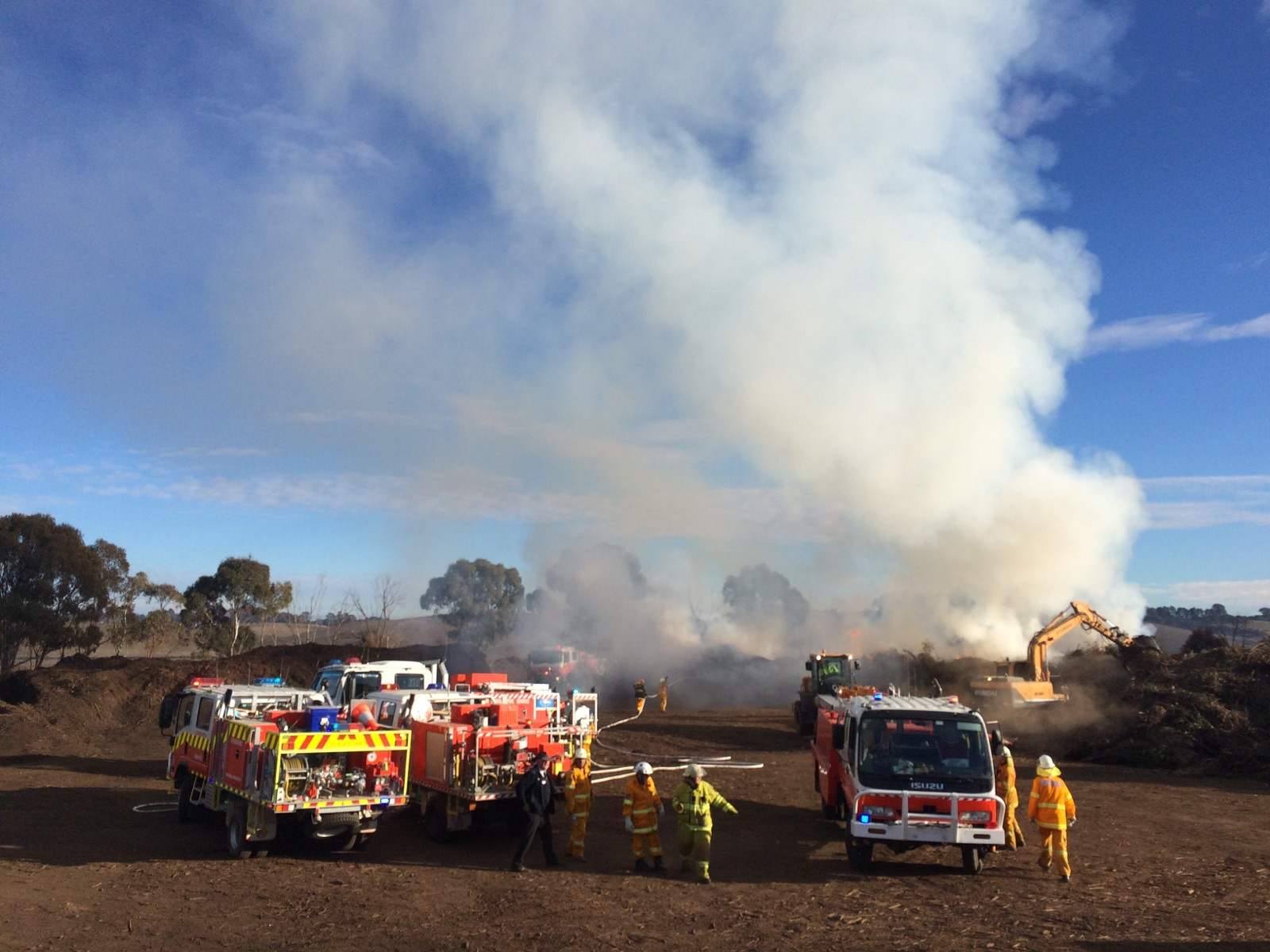 Orange City Council Landfill fire 1 