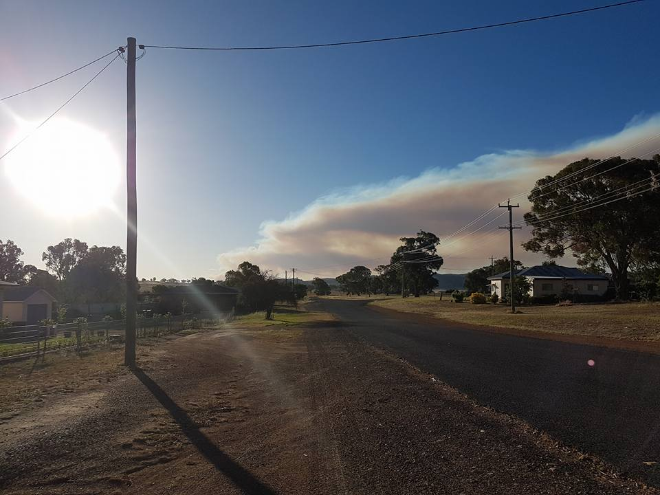 Mandagery Road, Parkes Fire 2