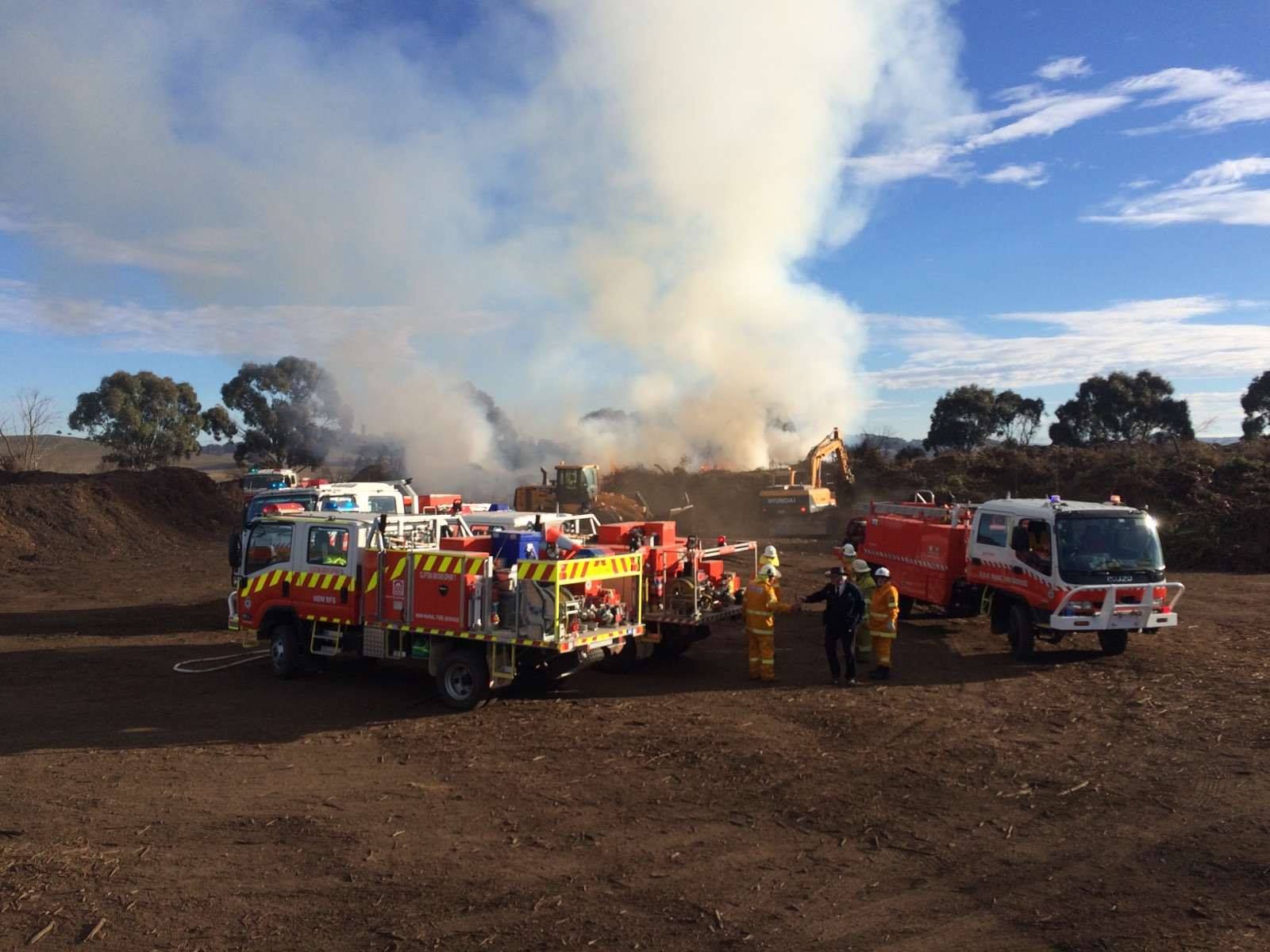 Orange City Council Landfill fire 2