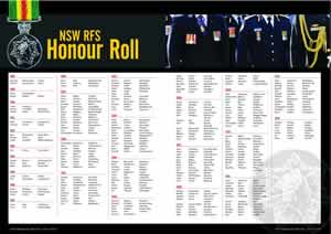 Bush Fire Bulletin Volume 35 No.1 (2013) - NSW RFS Honour Roll Liftout