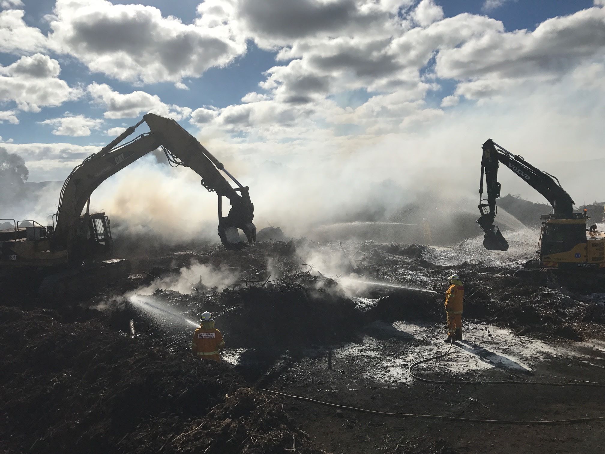 Orange City Council Landfill fire 4