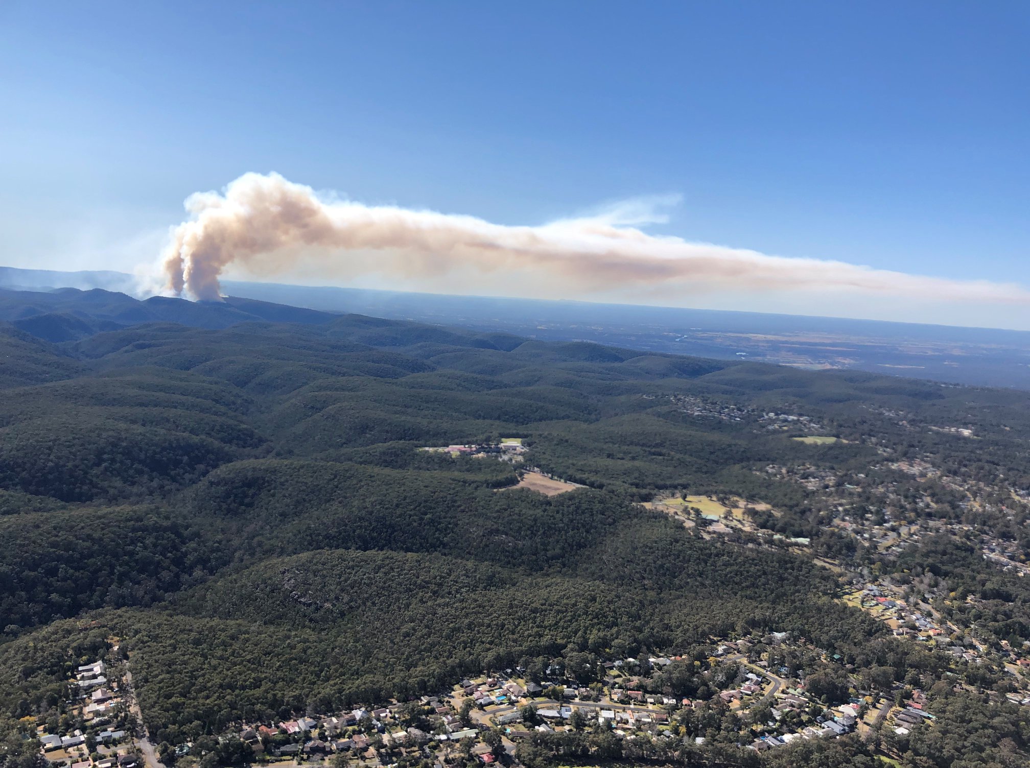 Hazard Reduction Burn at Bowen Mountain