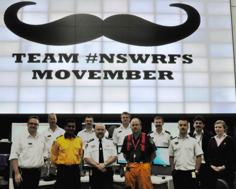 NSW RFS Movember Team 2014